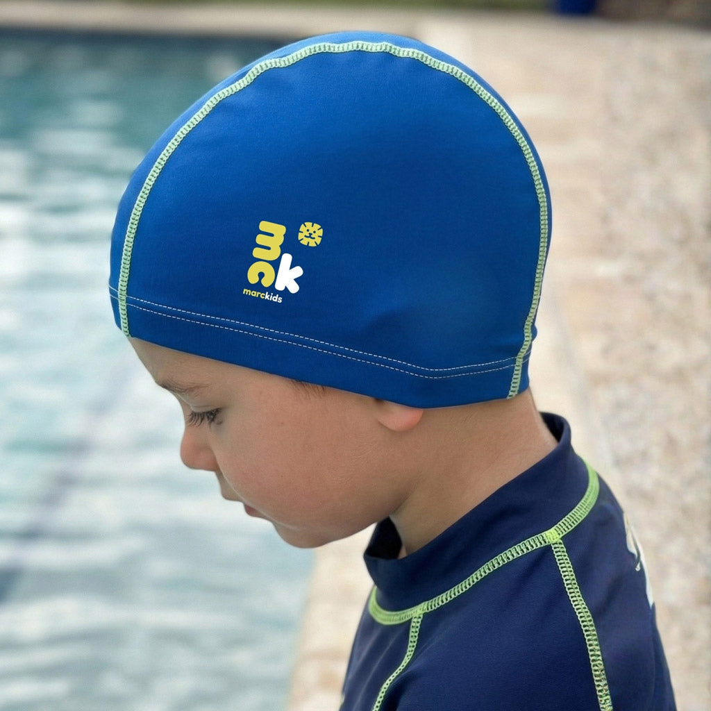 Marckids Kids Fabric Swim Cap