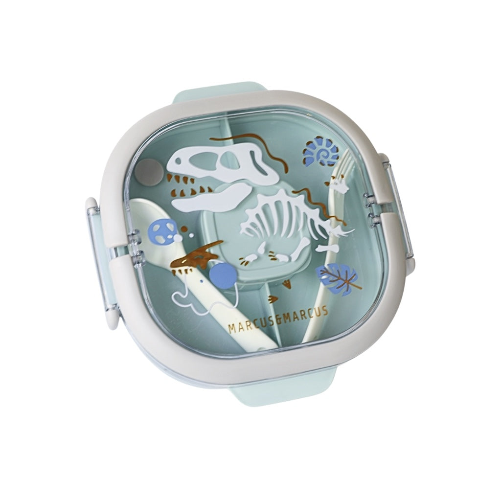 Marcus & Marcus 2 Tier Stainless Steel Lunch Box