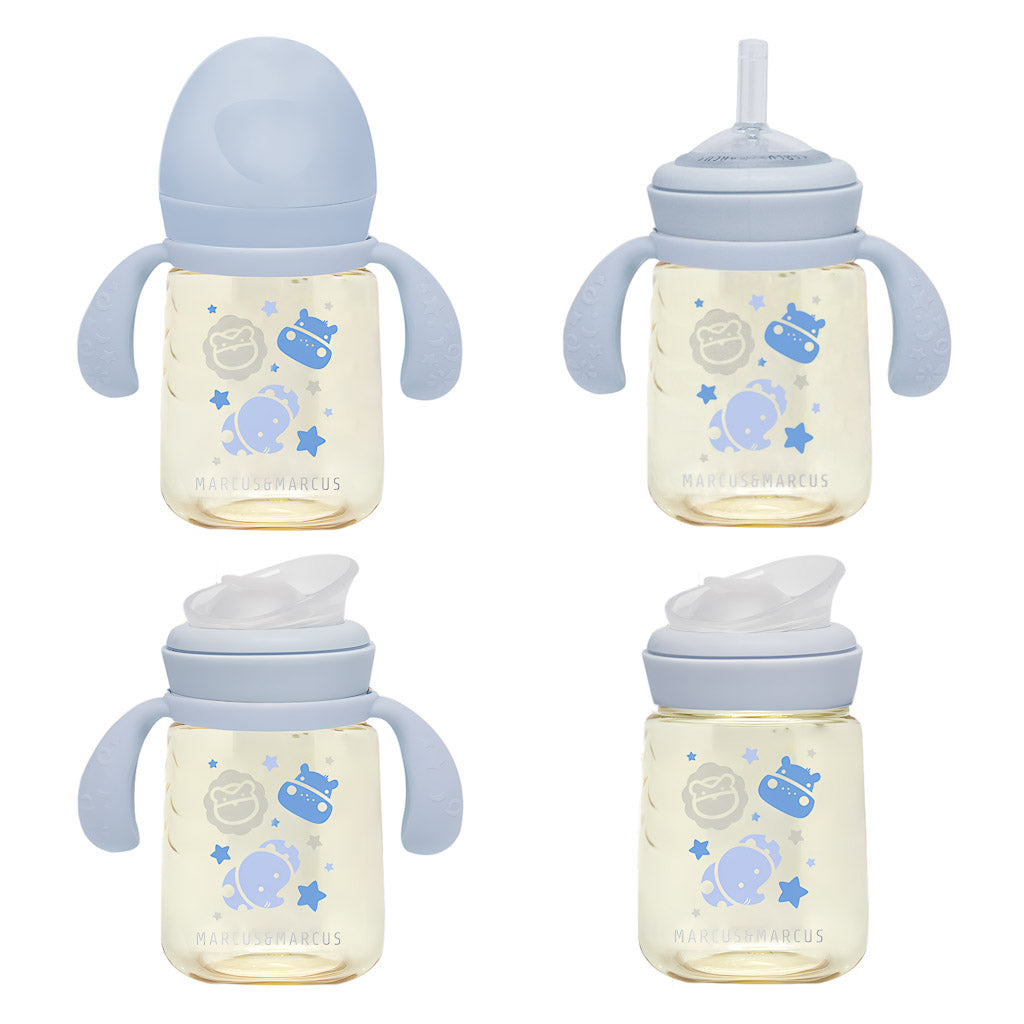 Marcus & Marcus PPSU Transition Trainer Bottle Set