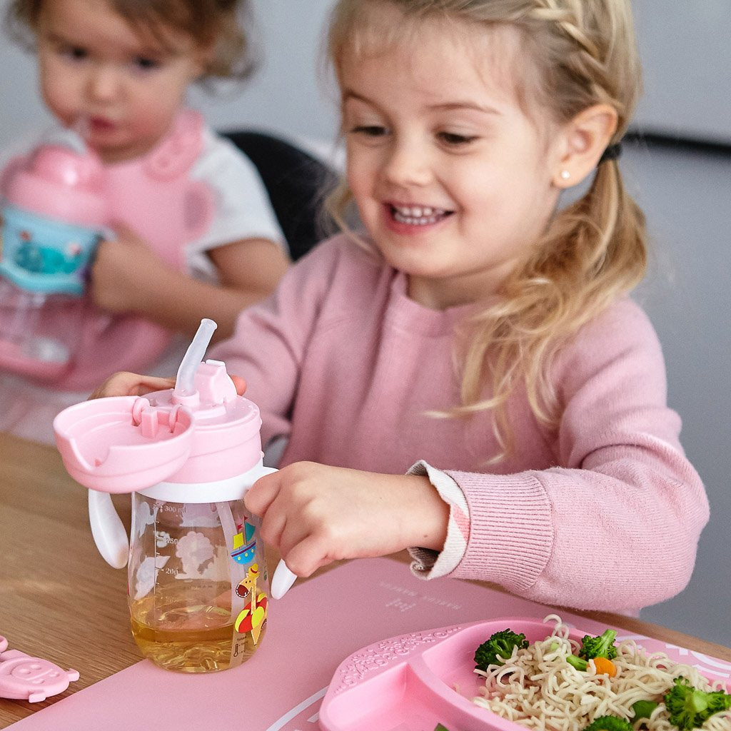 Marcus & Marcus Tritan Straw Bottle - Pokey