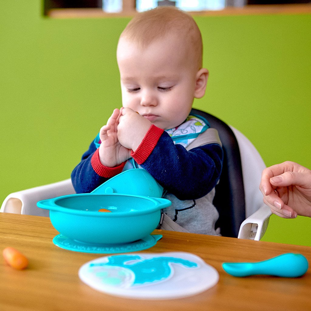 Marcus & Marcus Suction Bowl with Lid - Ollie