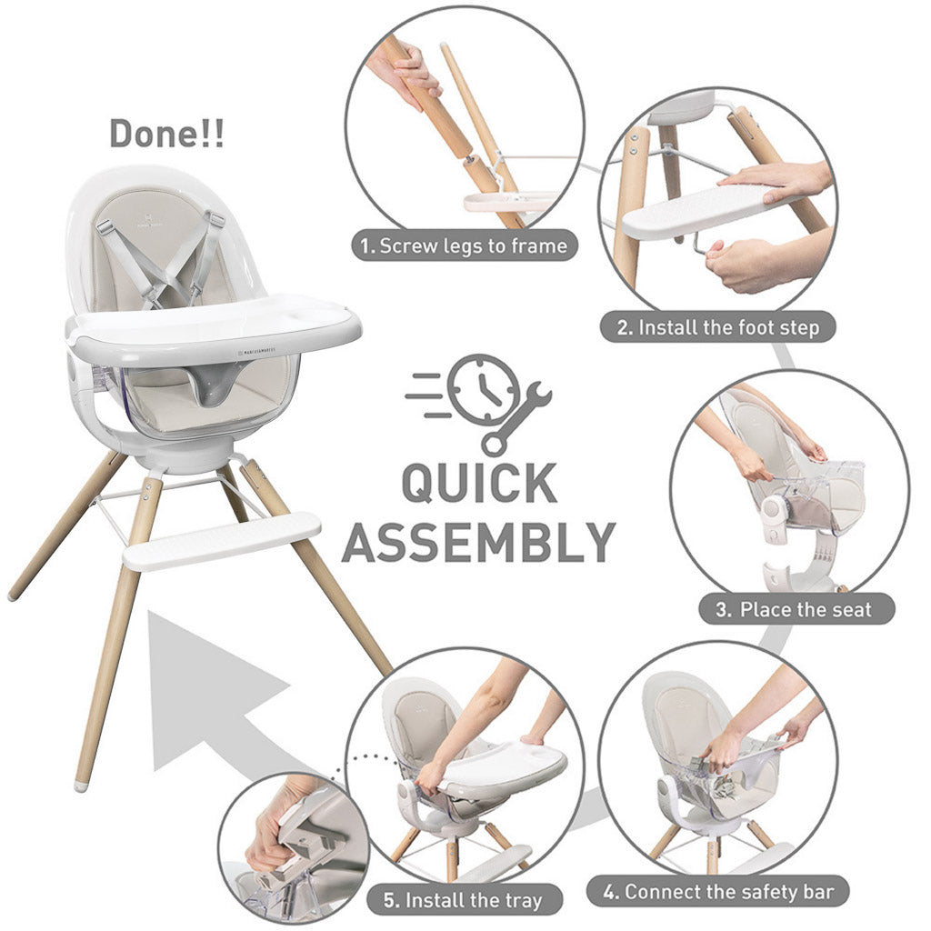 Marcus & Marcus 360° High Chair