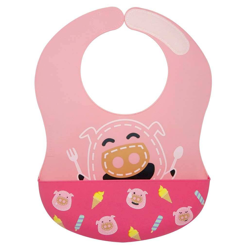 Marcus & Marcus Wide Coverage Silicone Bib