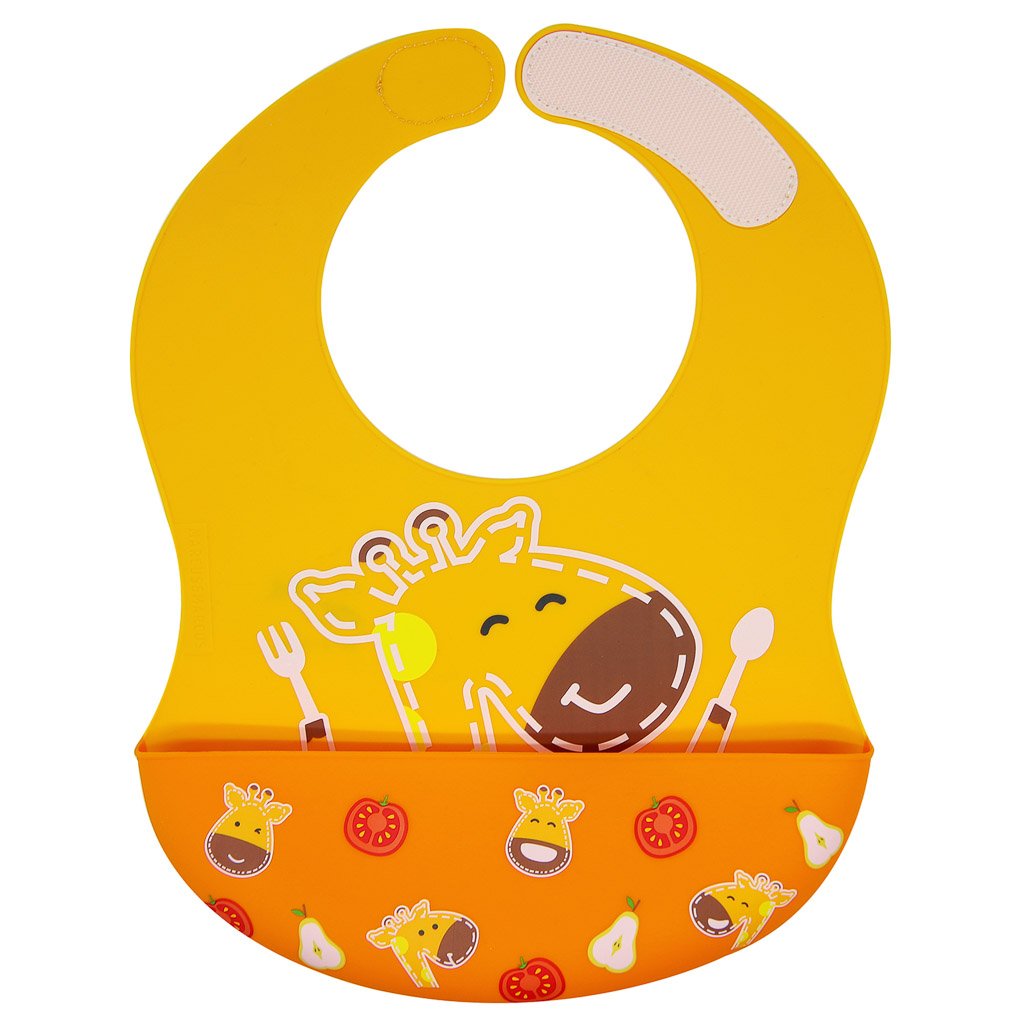 Marcus & Marcus Wide Coverage Silicone Bib