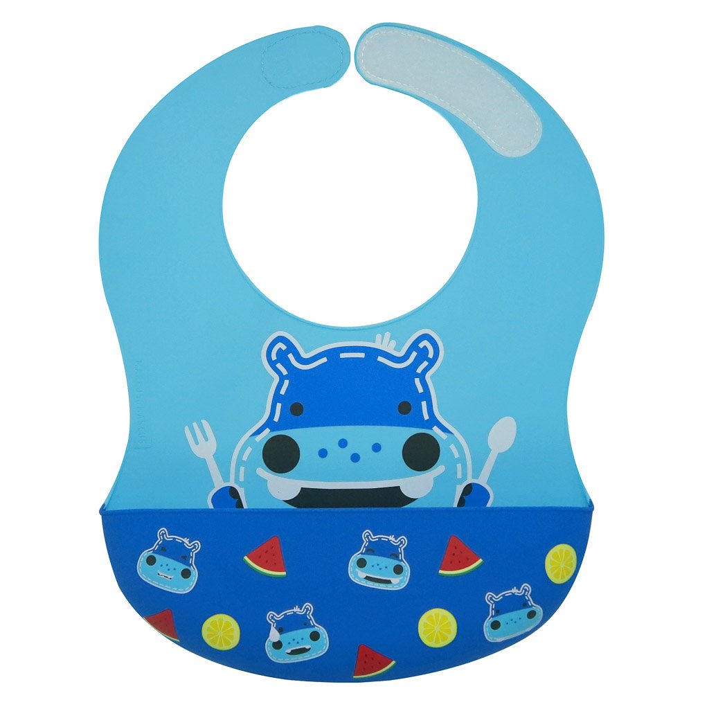 Marcus & Marcus Wide Coverage Silicone Bib
