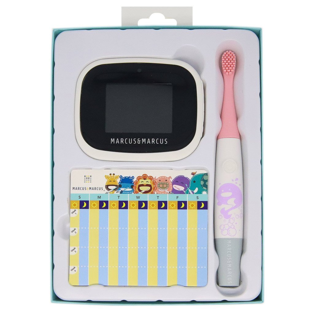 Marcus & Marcus Kids Interactive Sonic Silicone Toothbrush Set