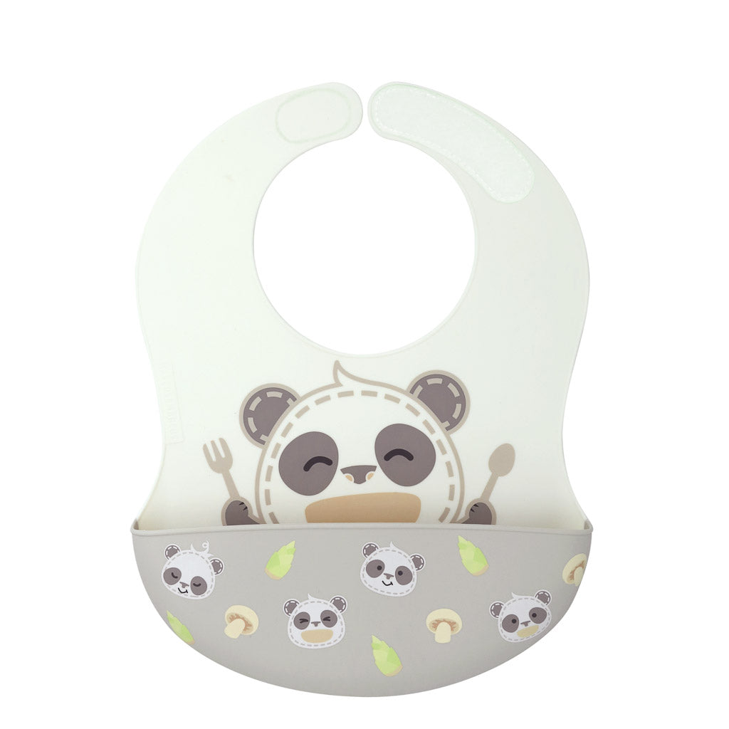 Marcus & Marcus Wide Coverage Silicone Bib