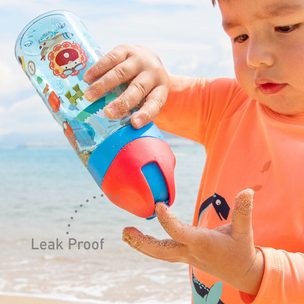 Marcus & Marcus Antibacterial Tritan Straw Bottle