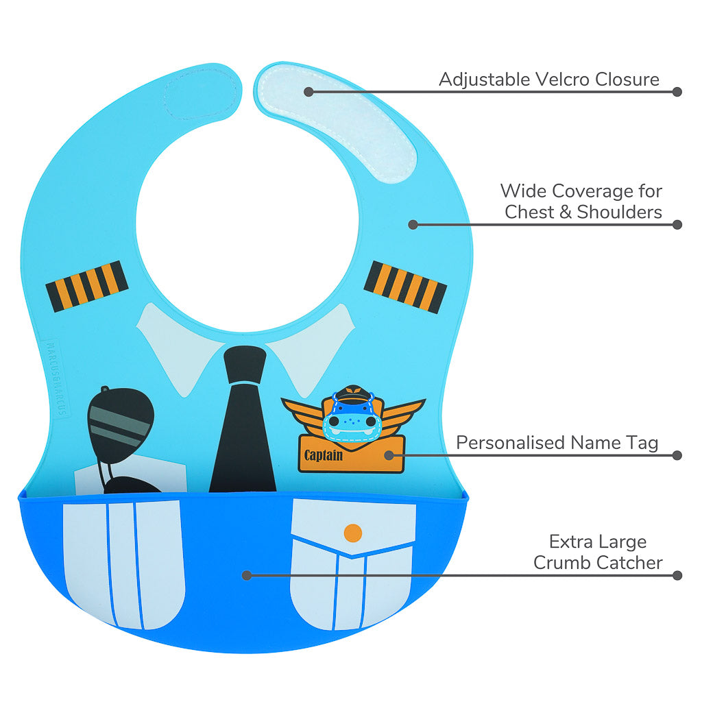 Marcus & Marcus Creative Play Wide Coverage Bib