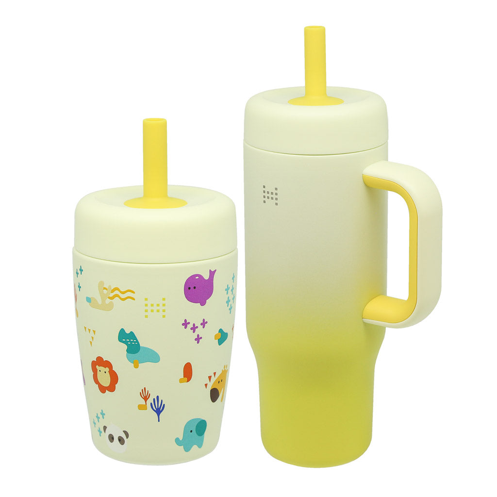 Marcus &amp; Marcus Double-Wall Insulated Stainless Steel Straw Tumbler