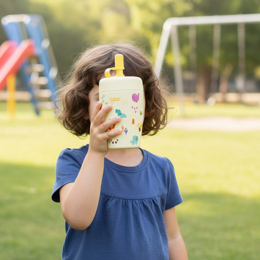 Marcus &amp; Marcus Double-Wall Insulated Stainless Steel Straw Tumbler