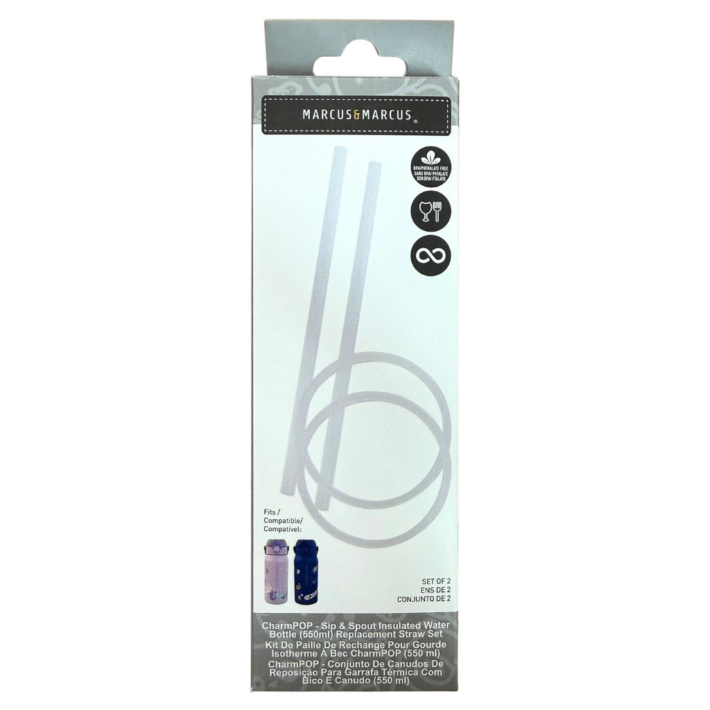 Replacement straw set retail package