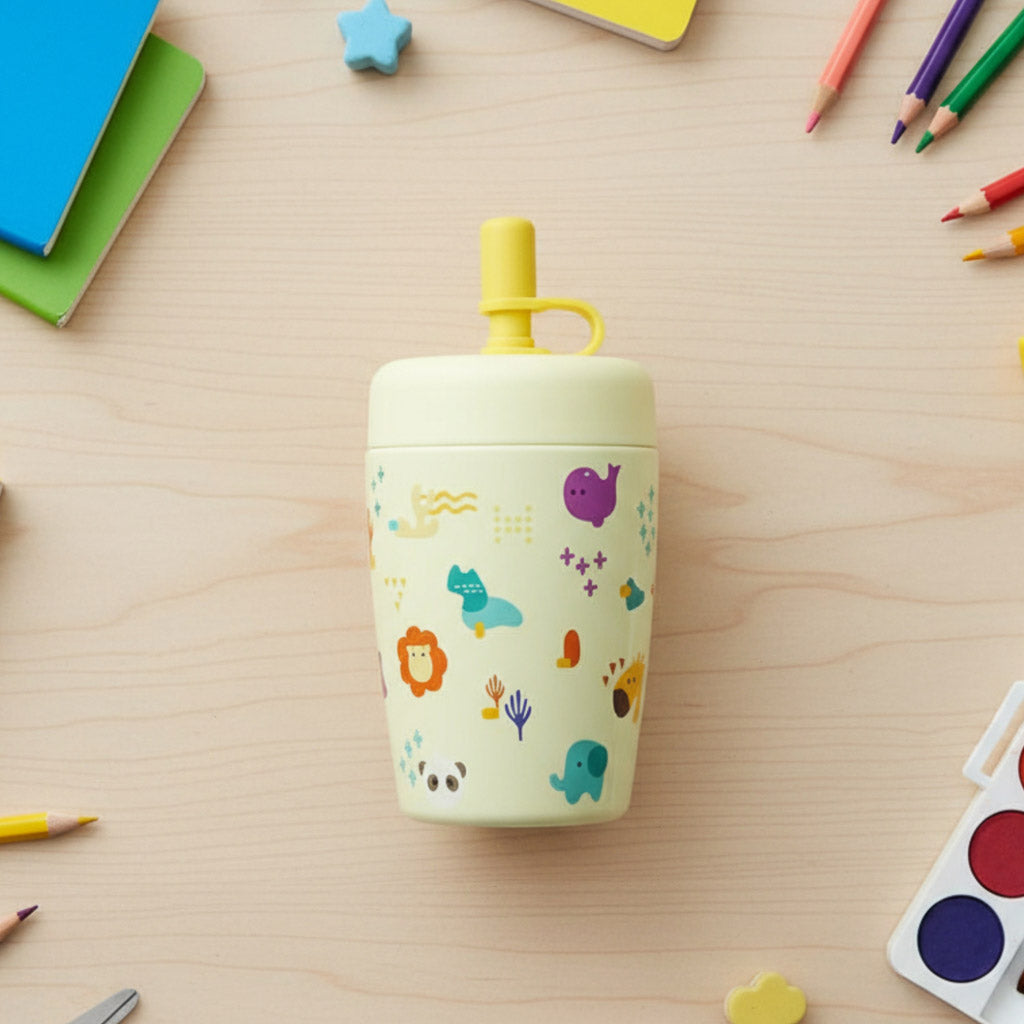 Marcus &amp; Marcus Double-Wall Insulated Stainless Steel Straw Tumbler