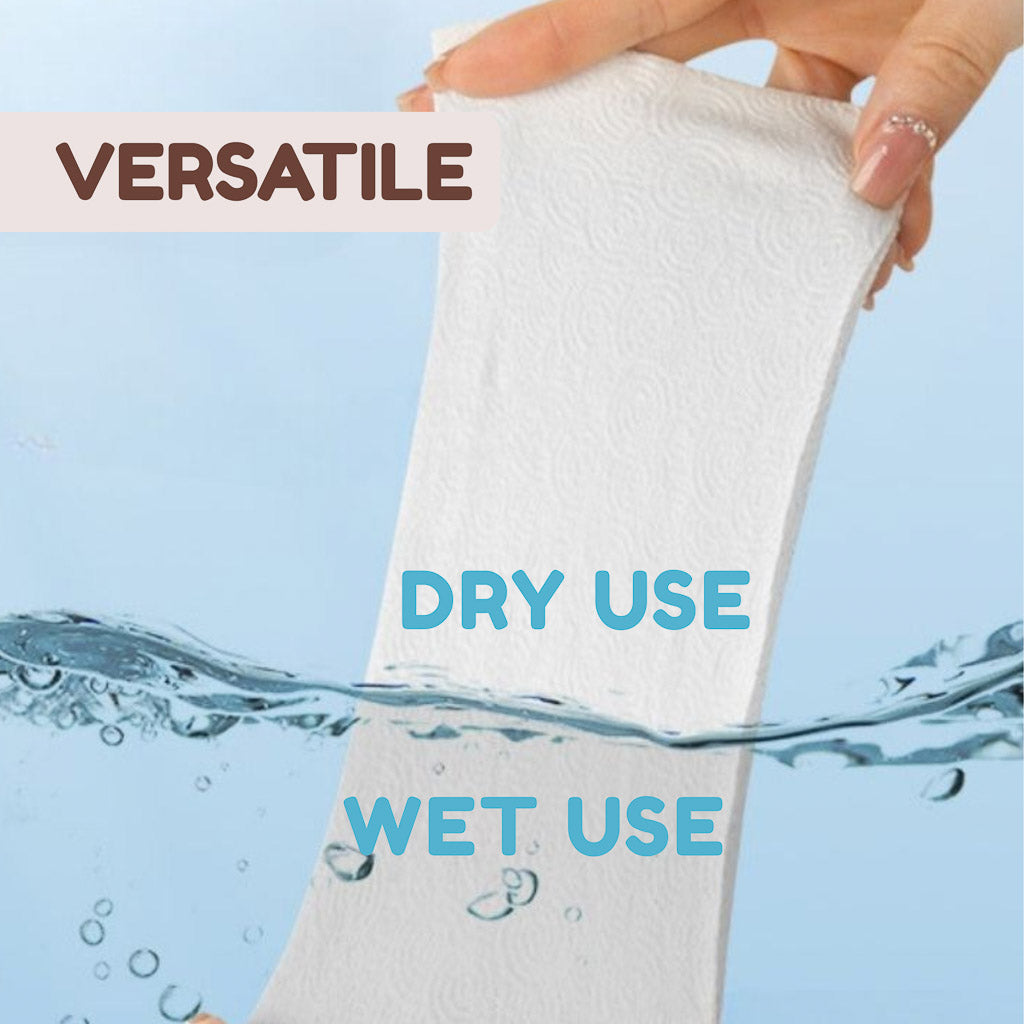 Marcus &amp; Marcus Disposable Face Towel 100% Biodegradable (Wet or Dry)