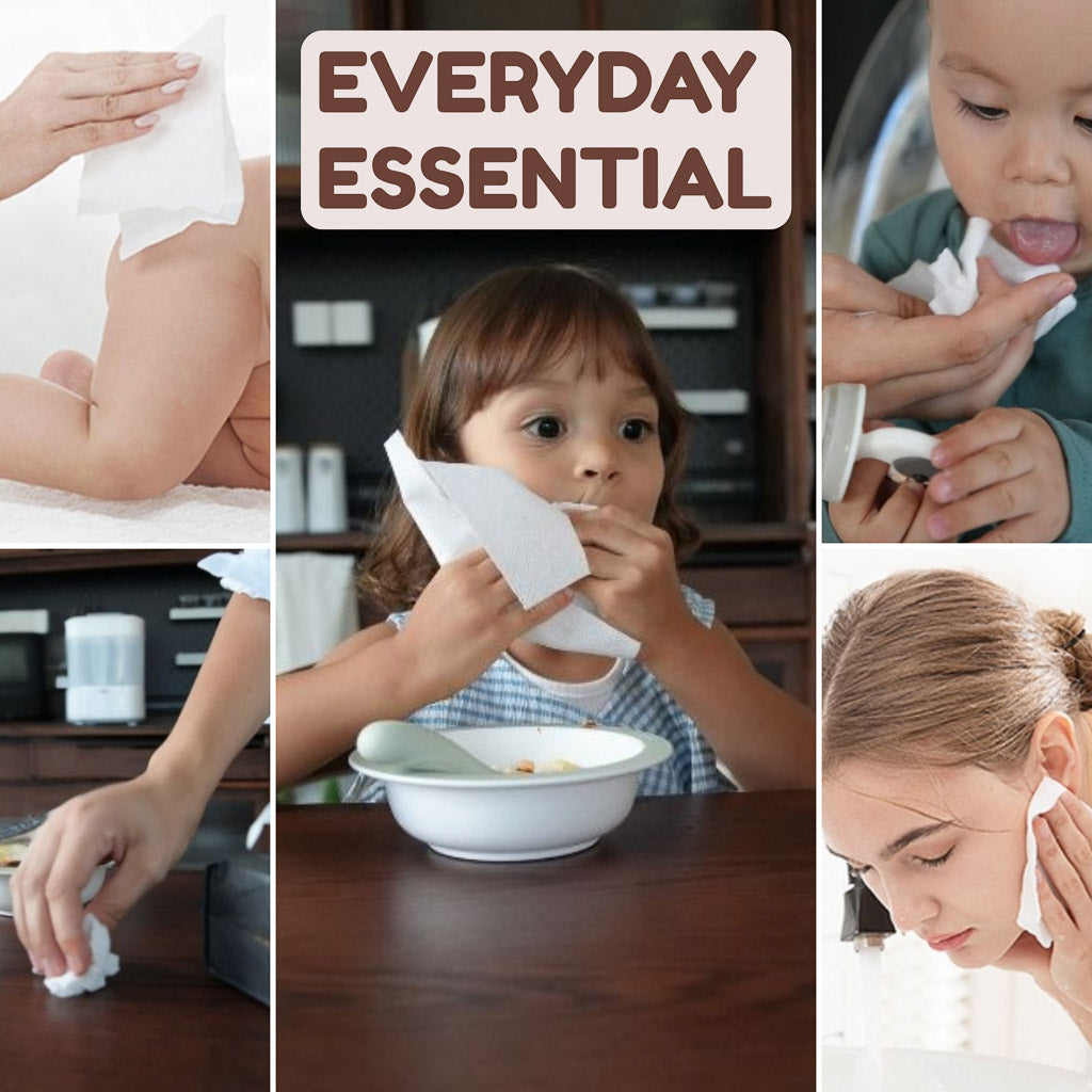 Marcus & Marcus Disposable Face Towel 100% Biodegradable (Wet or Dry)