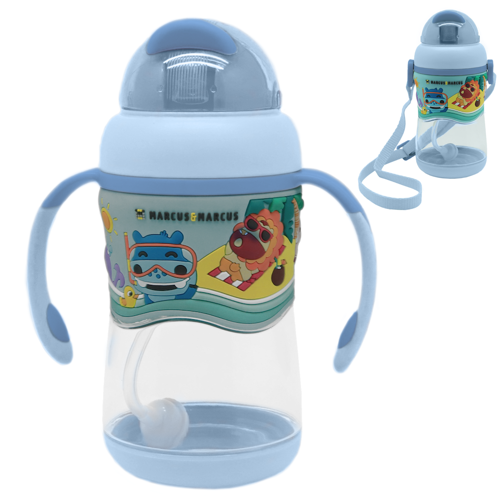 Marcus & Marcus 2-stage Tritan Straw Bottle - Marcus & Marcus SG
