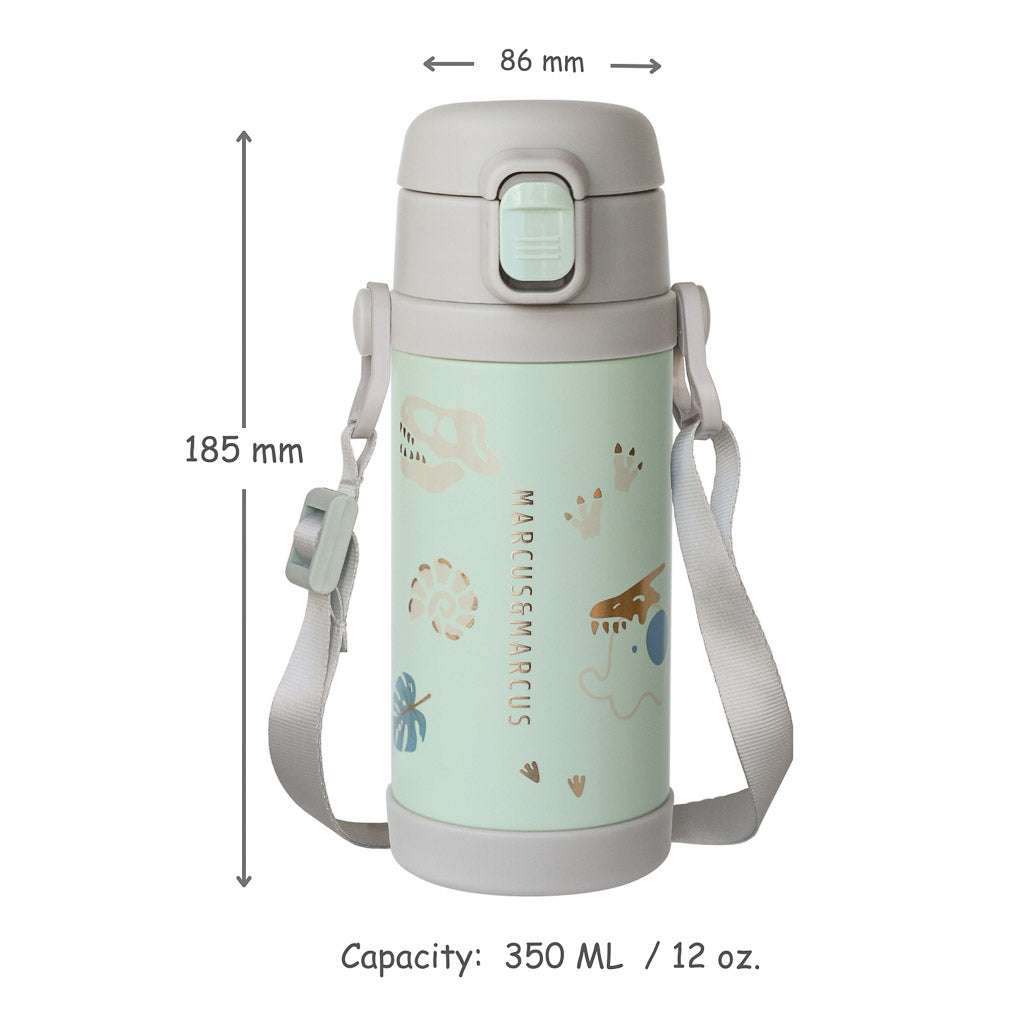 Marcus &amp; Marcus Straw and Spout Insulated Water Bottle (350ml)