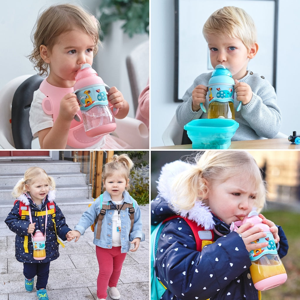 Marcus & Marcus 2-stage Tritan Straw Bottle