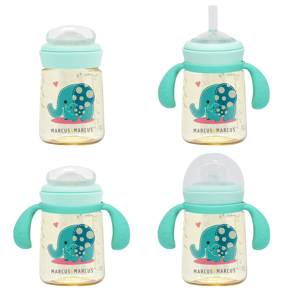 Marcus &amp; Marcus PPSU Transition Trainer Bottle Set