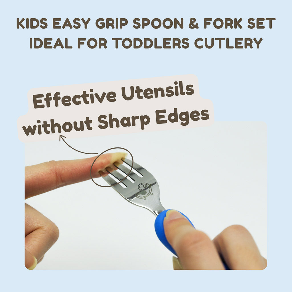 Marcus & Marcus Easy Grip Spoon & Fork Set