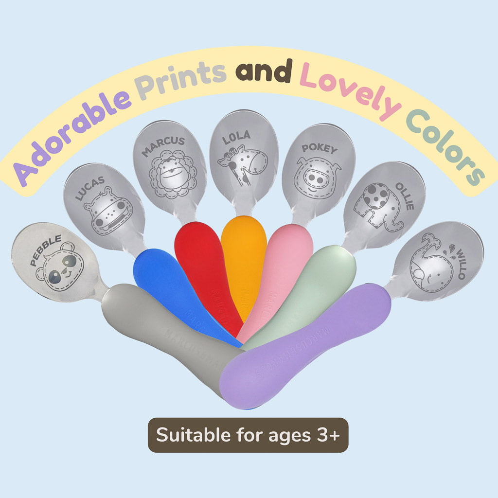 Marcus &amp; Marcus Easy Grip Spoon &amp; Fork Set