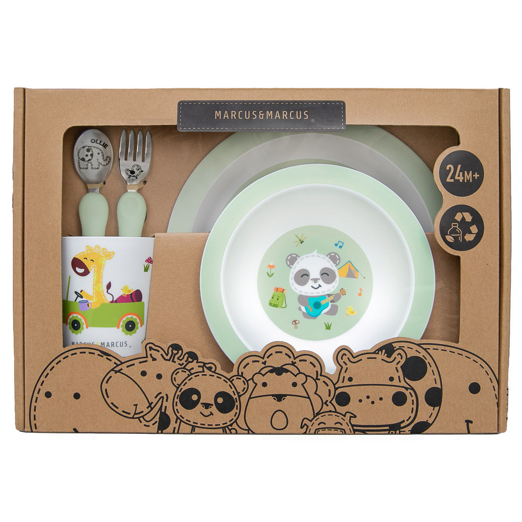 Marcus &amp; Marcus Eco-friendly Kids Mealtime Set