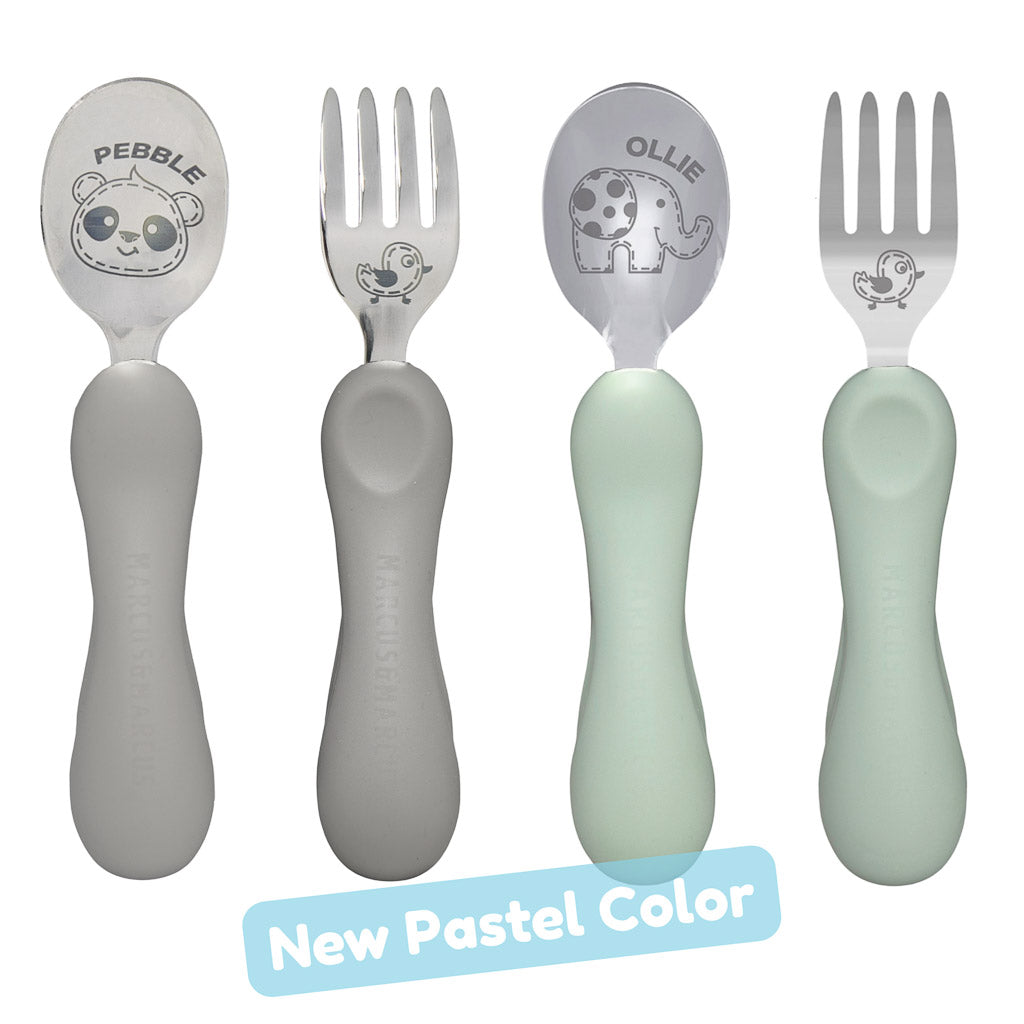 Marcus & Marcus Easy Grip Spoon & Fork Set