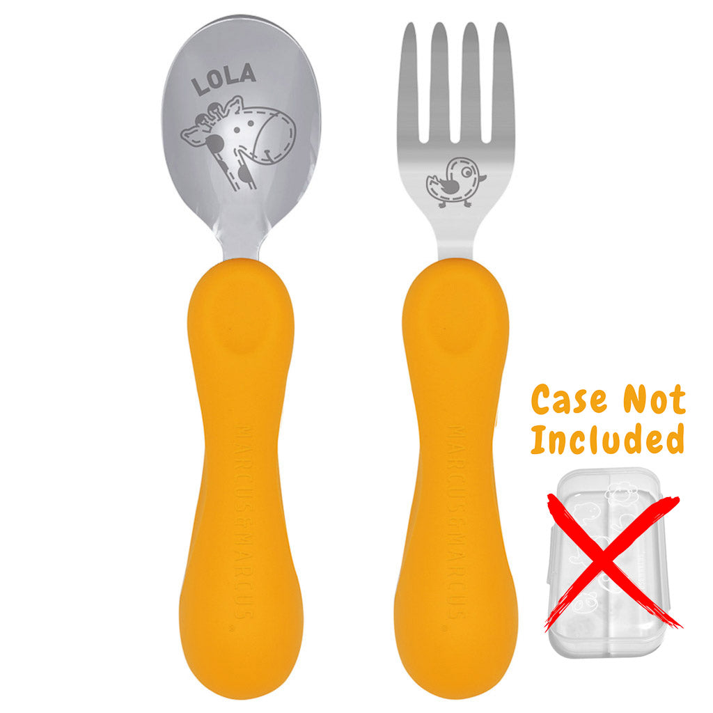 Marcus & Marcus Easy Grip Spoon & Fork Set