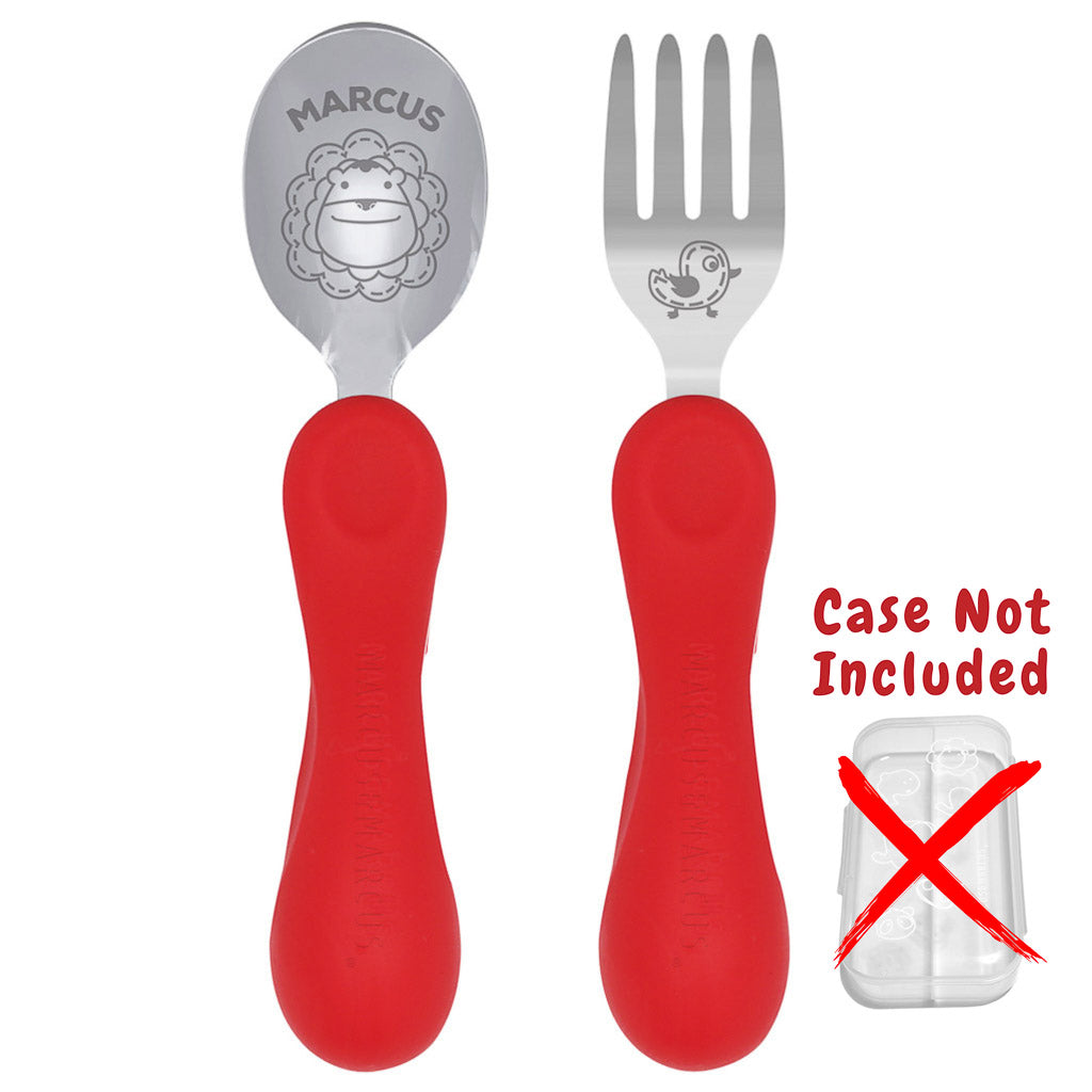 Marcus &amp; Marcus Easy Grip Spoon &amp; Fork Set
