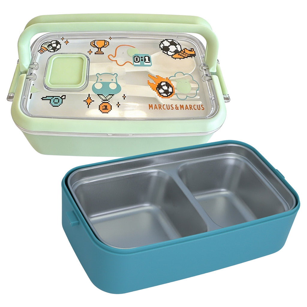 Marcus & Marcus Duodeck Stainless Steel Lunch Box Set