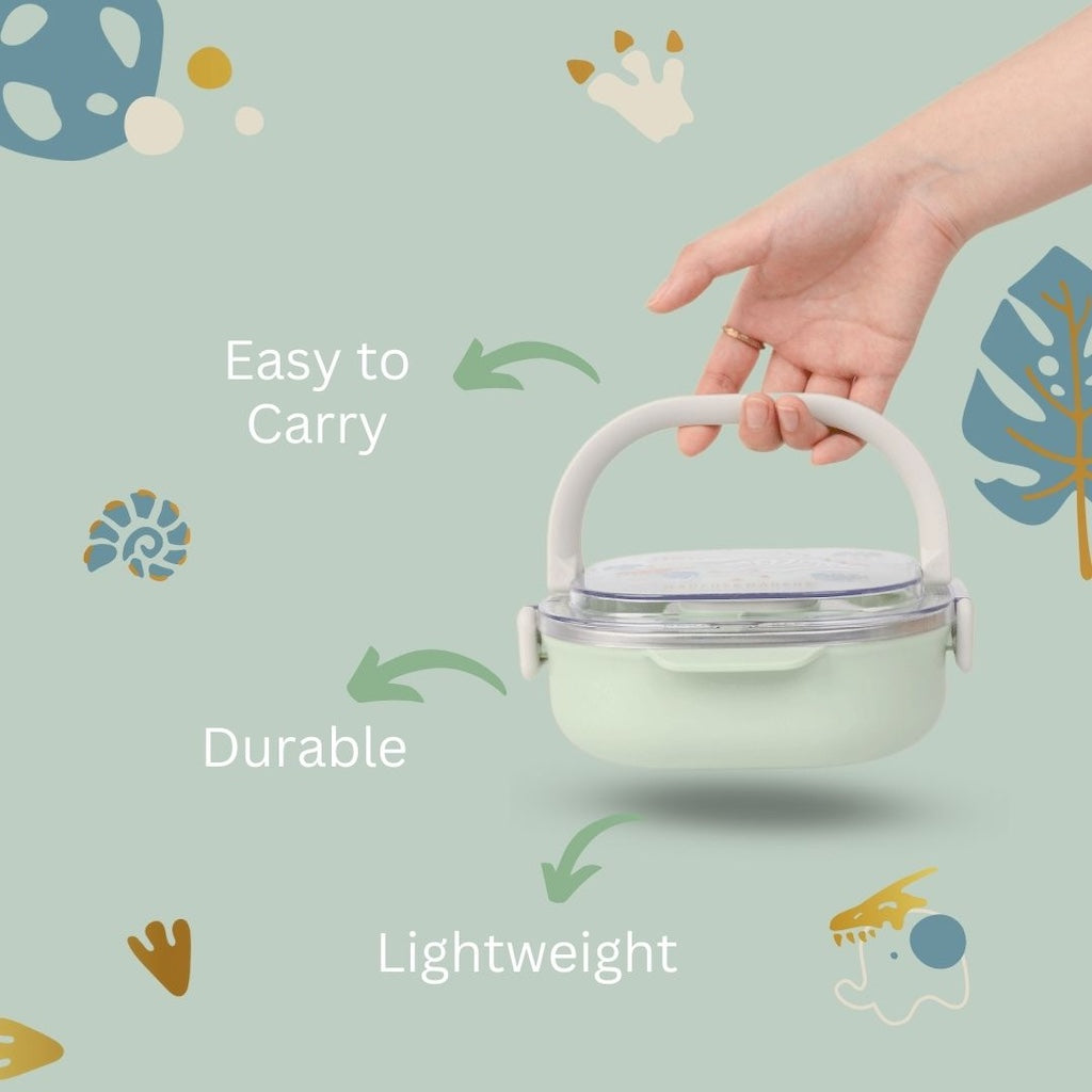 Marcus &amp; Marcus 2 Tier Stainless Steel Lunch Box