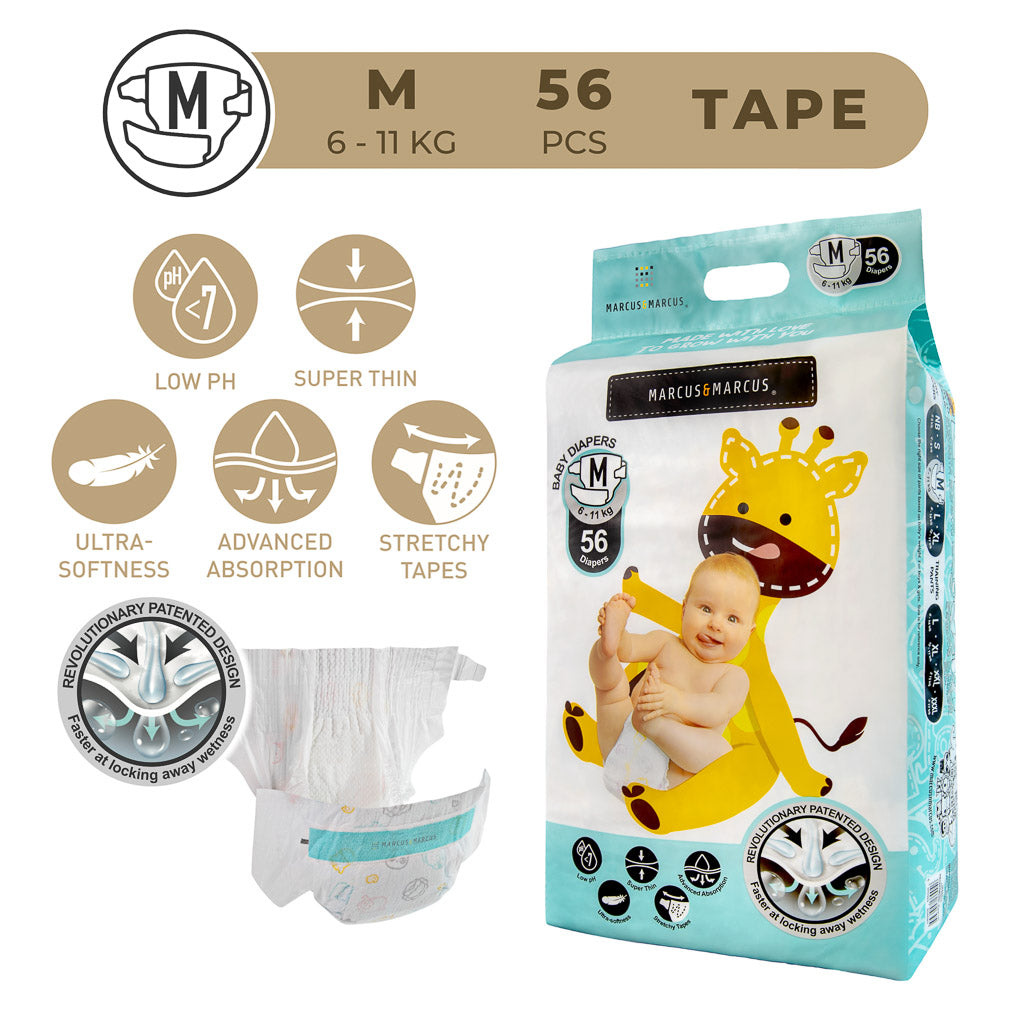 Marcus &amp; Marcus Baby Diaper 