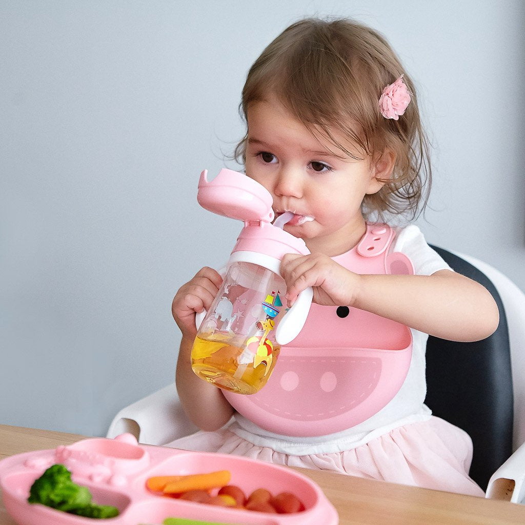 Marcus & Marcus Tritan Straw Bottle - Pokey