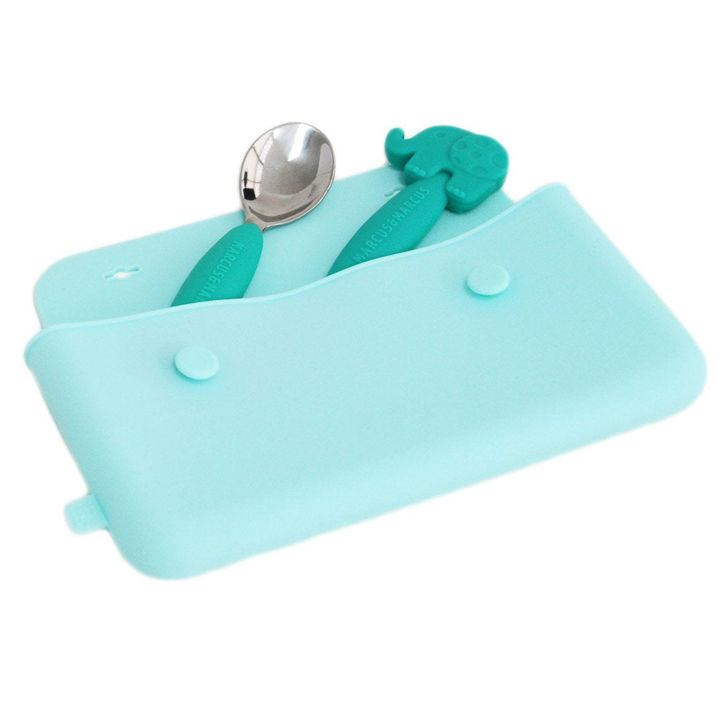 Marcus & Marcus Cutlery Pouch - Blue