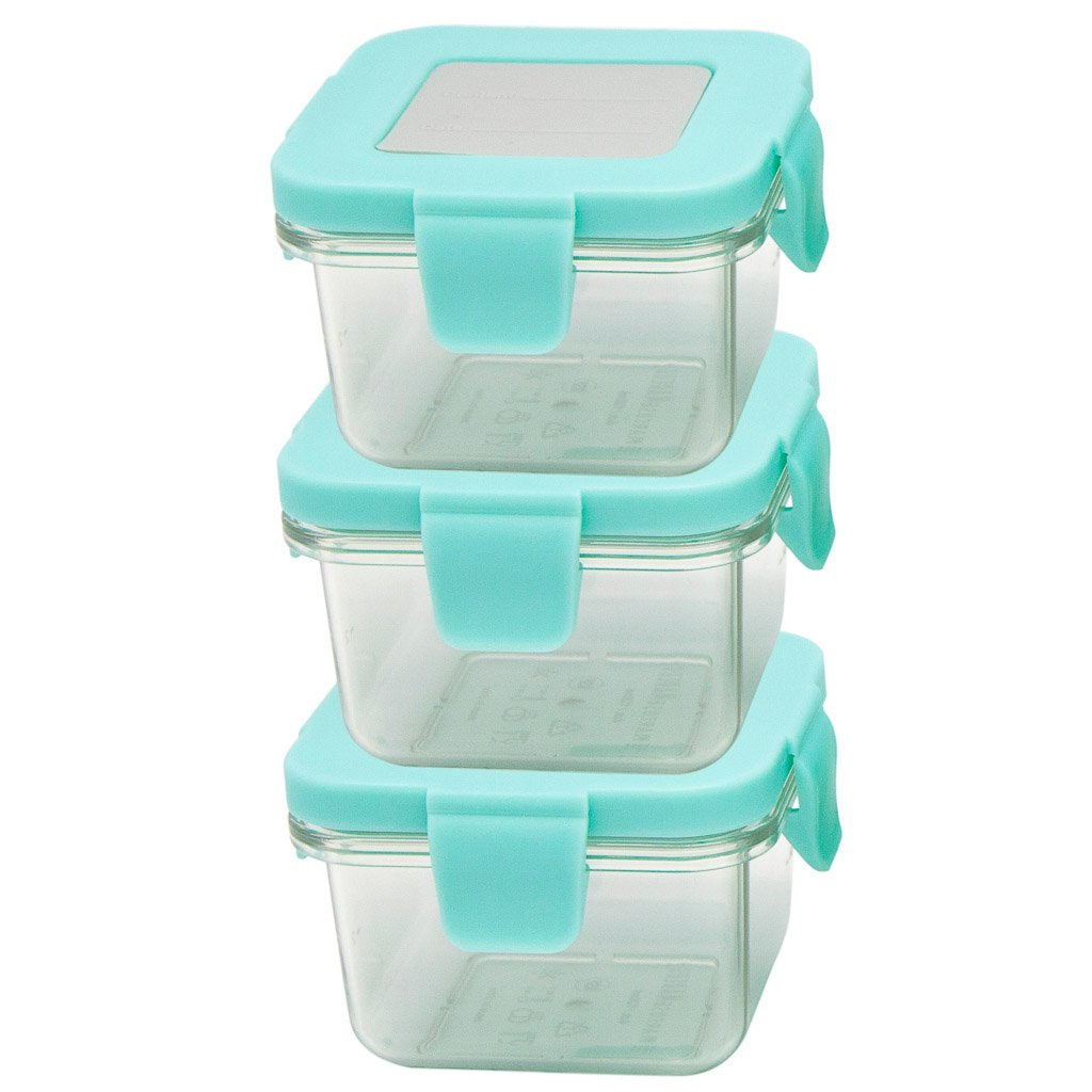 Marcus &amp; Marcus Tritan Air Tight Container - 4oz x 3pcs