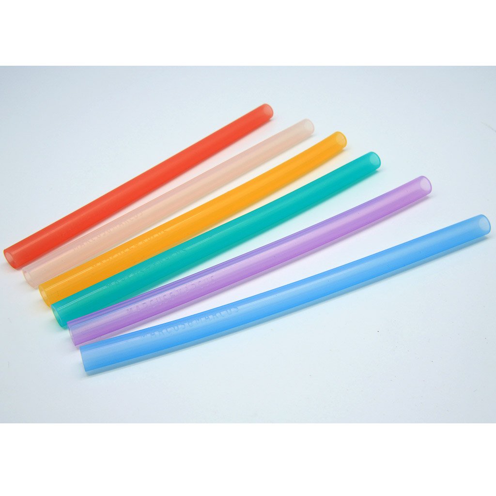 Marcus &amp; Marcus Reusable Silicone Straws &amp; Brush Set