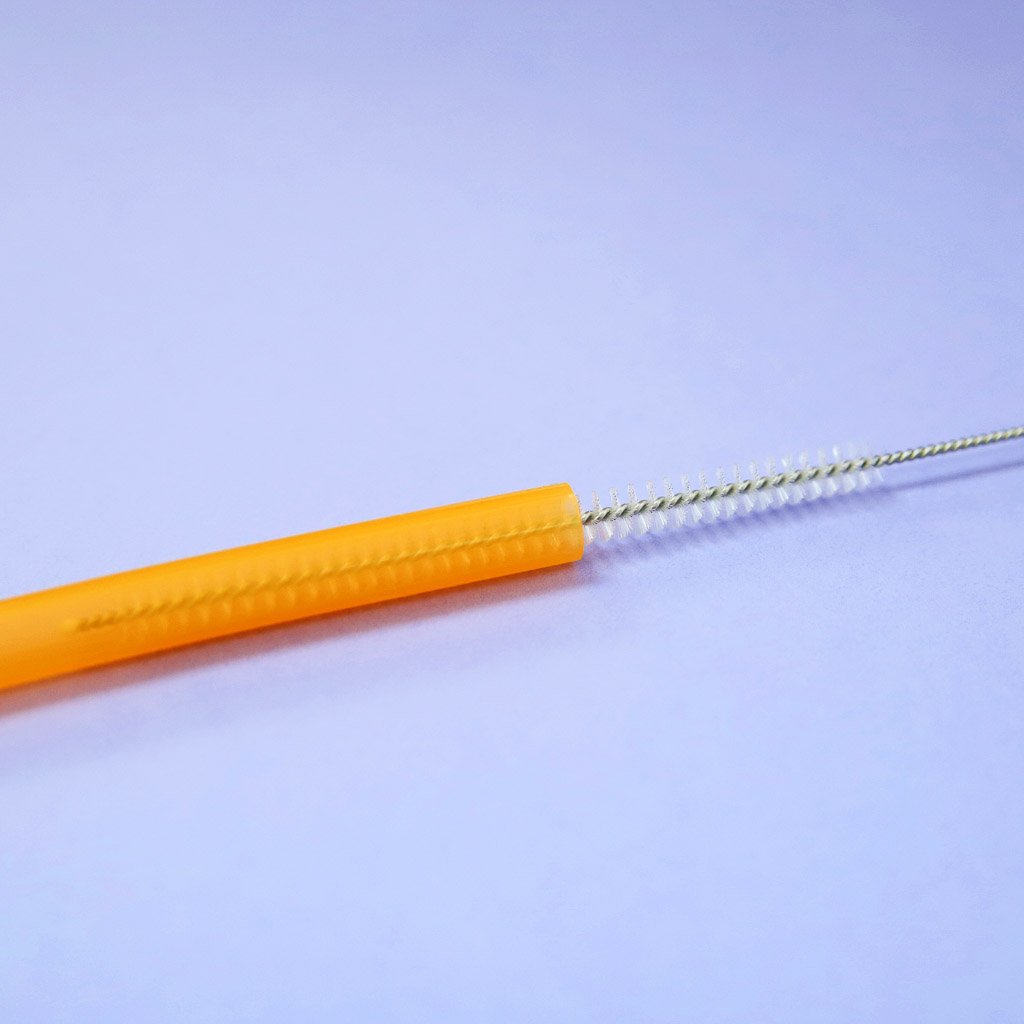 Marcus &amp; Marcus Reusable Silicone Straws &amp; Brush Set