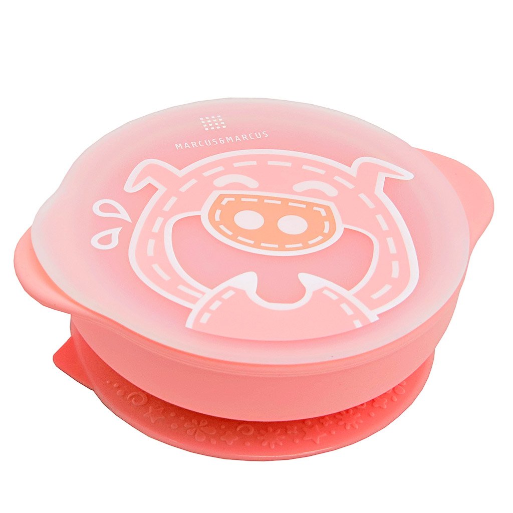 Marcus &amp; Marcus Suction Bowl with Lid - Pokey