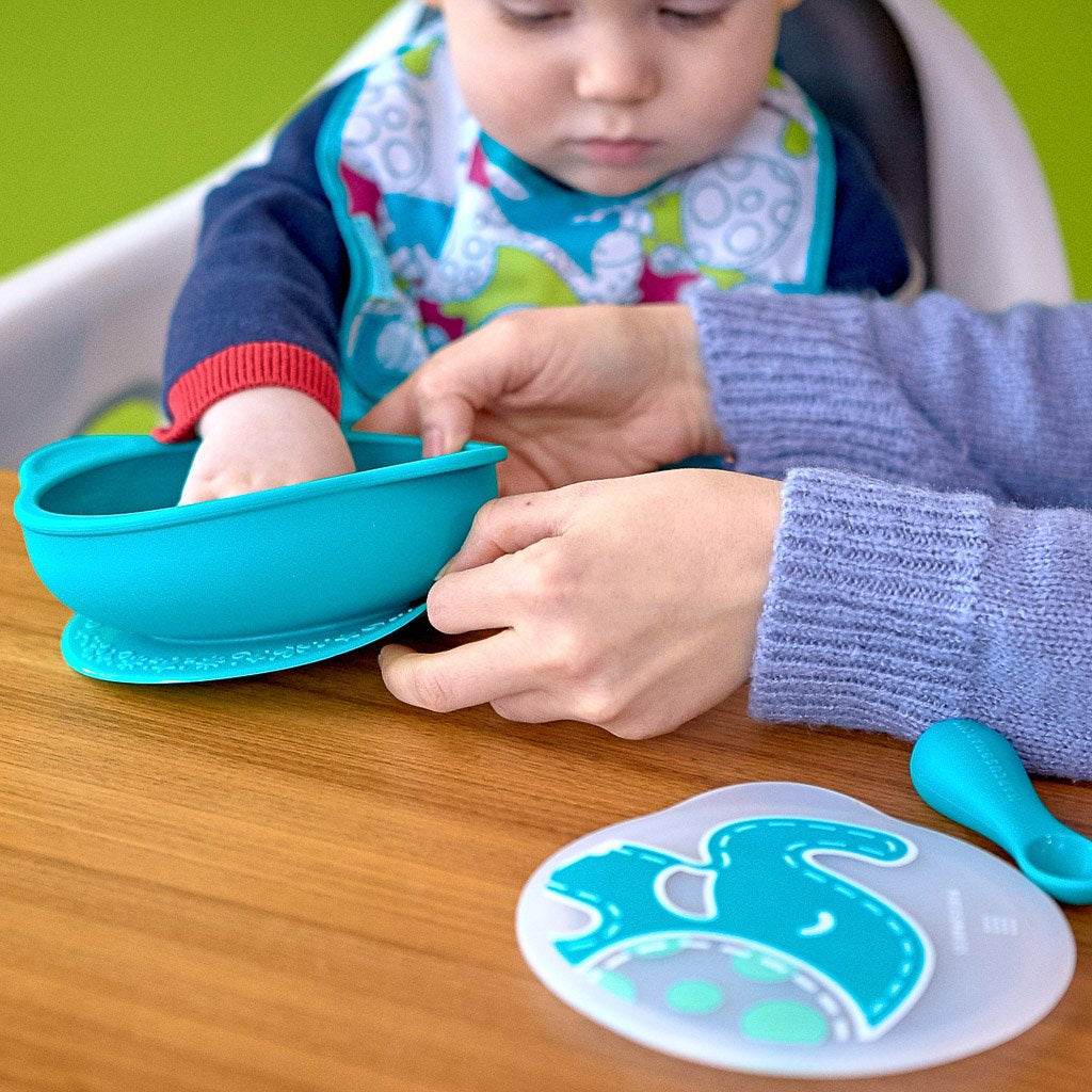 Marcus & Marcus Suction Bowl with Lid - Ollie