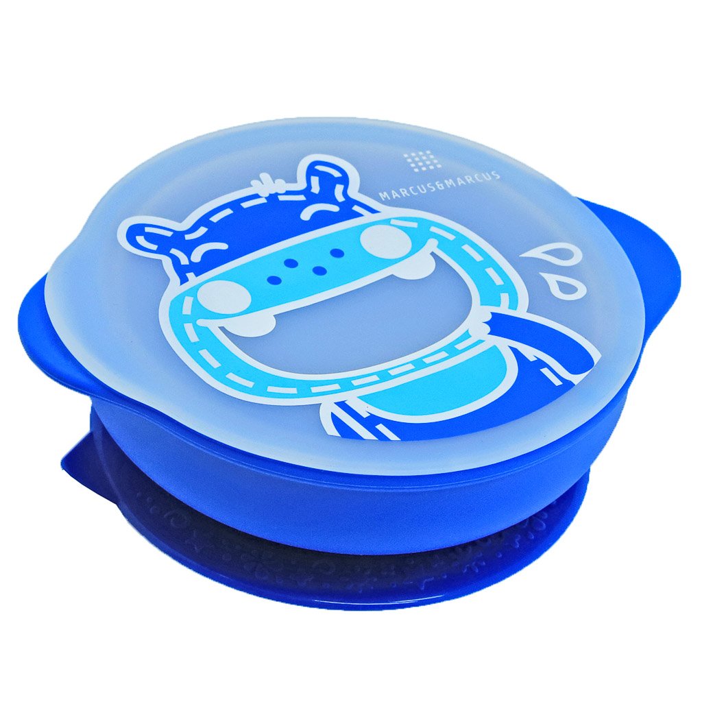Marcus & Marcus Suction Bowl with Lid - Lucas