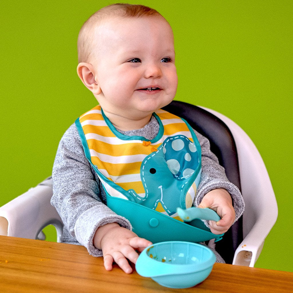 Marcus &amp; Marcus Masher Spoon &amp; Bowl Set - Blue