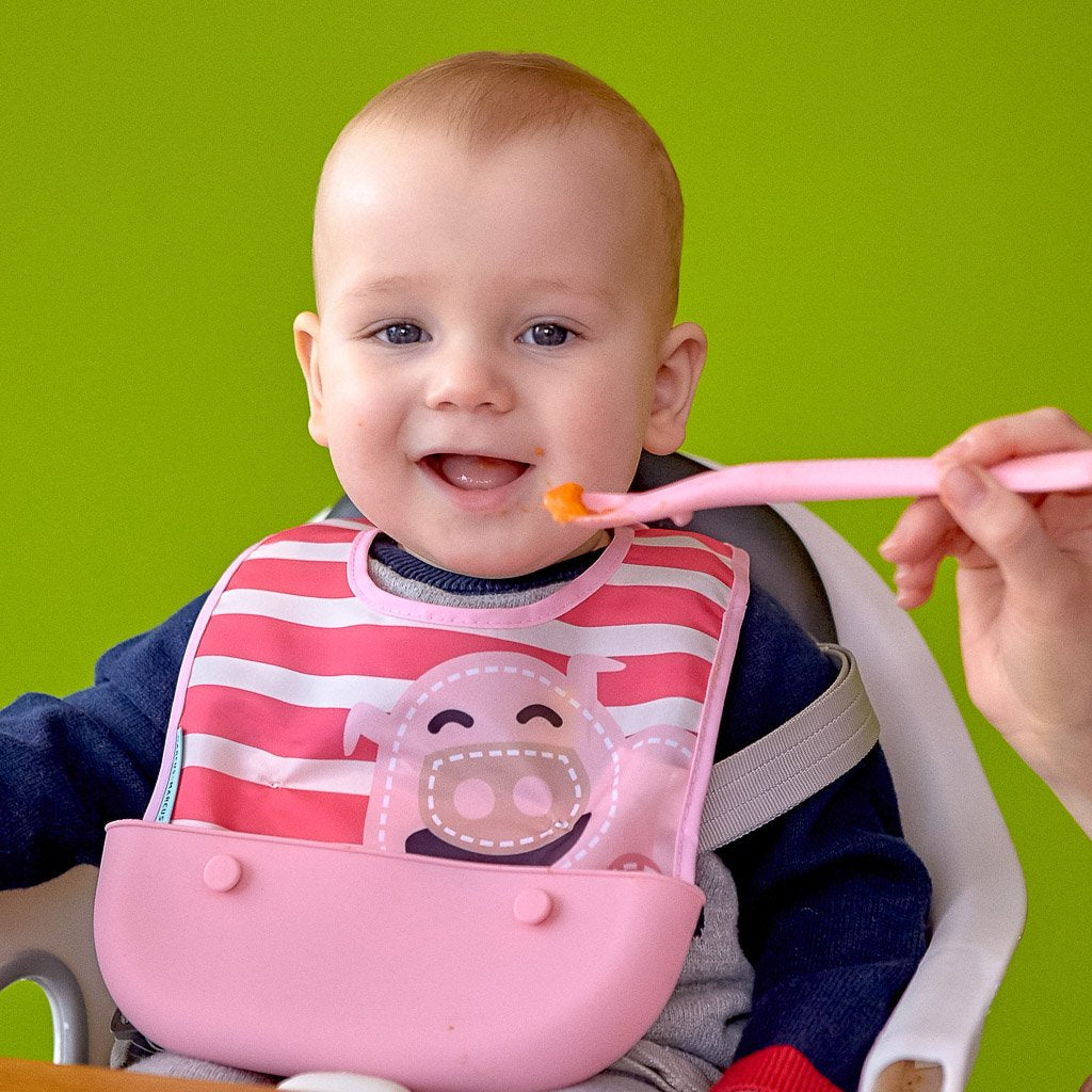 Marcus &amp; Marcus Masher Spoon &amp; Bowl Set - Pink