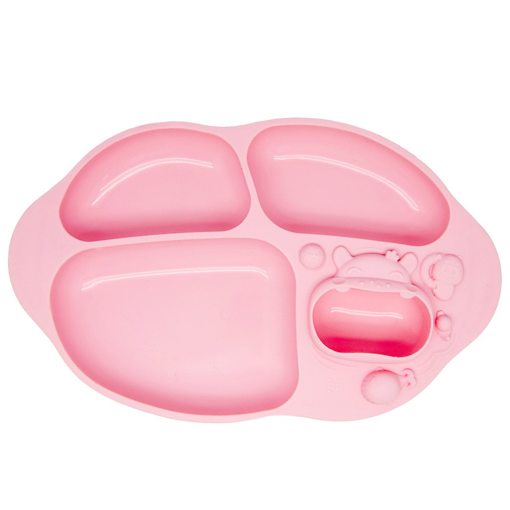 Marcus &amp; Marcus Yummy Dips Suction Divided Plate - Pokey