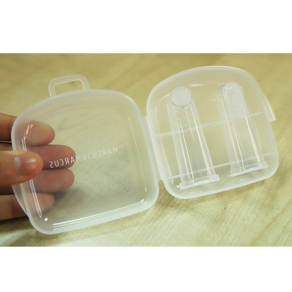 Marcus &amp; Marcus Finger Toothbrush &amp; Gum Massager Set