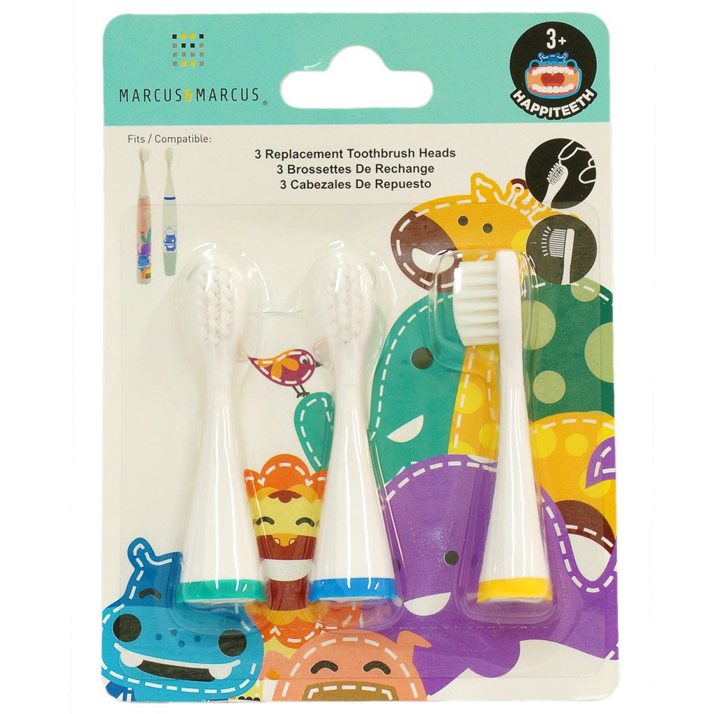 Marcus & Marcus Replacement Toothbrush Heads (Ollie, Lucas, Lola)