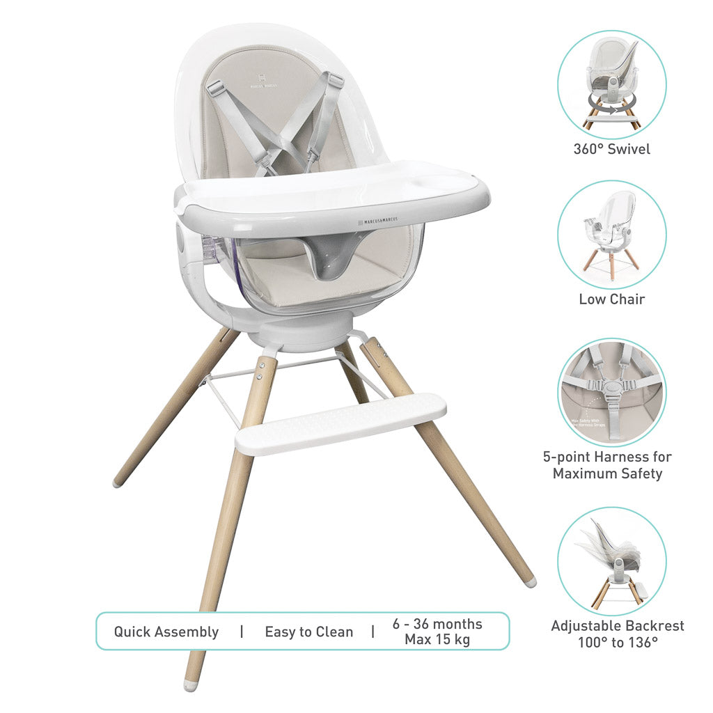 360 swivel best sale high chair