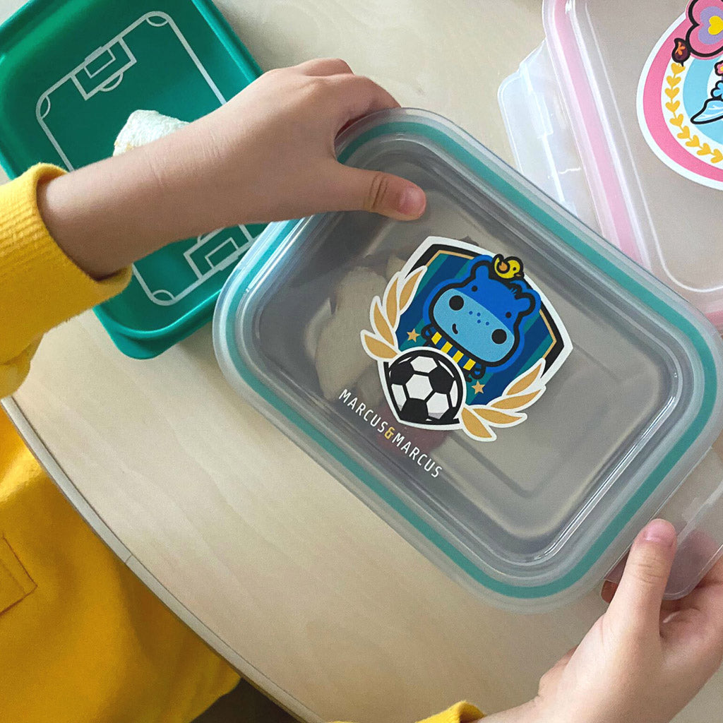 Marcus &amp; Marcus 2 Tier Stainless Steel Lunch Box