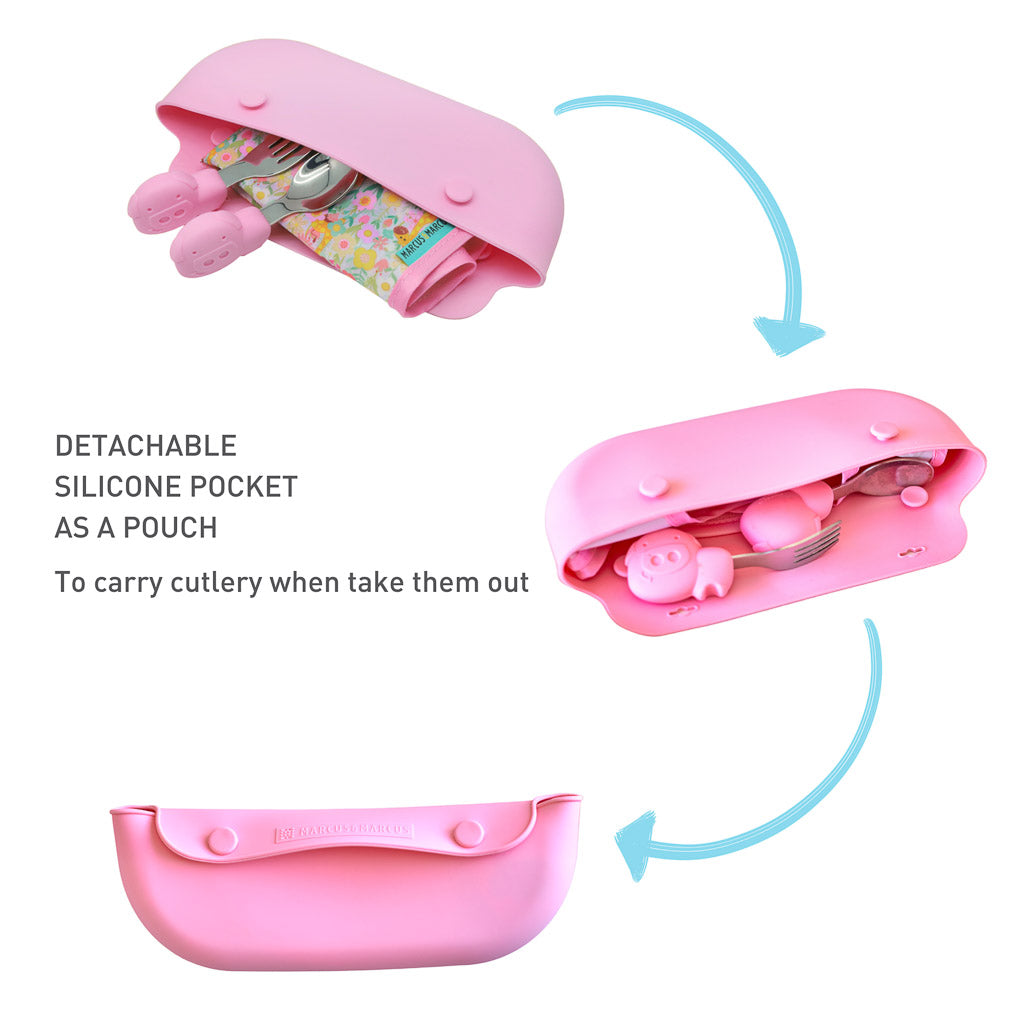 Marcus &amp; Marcus 3 IN 1 Roll Up Bib