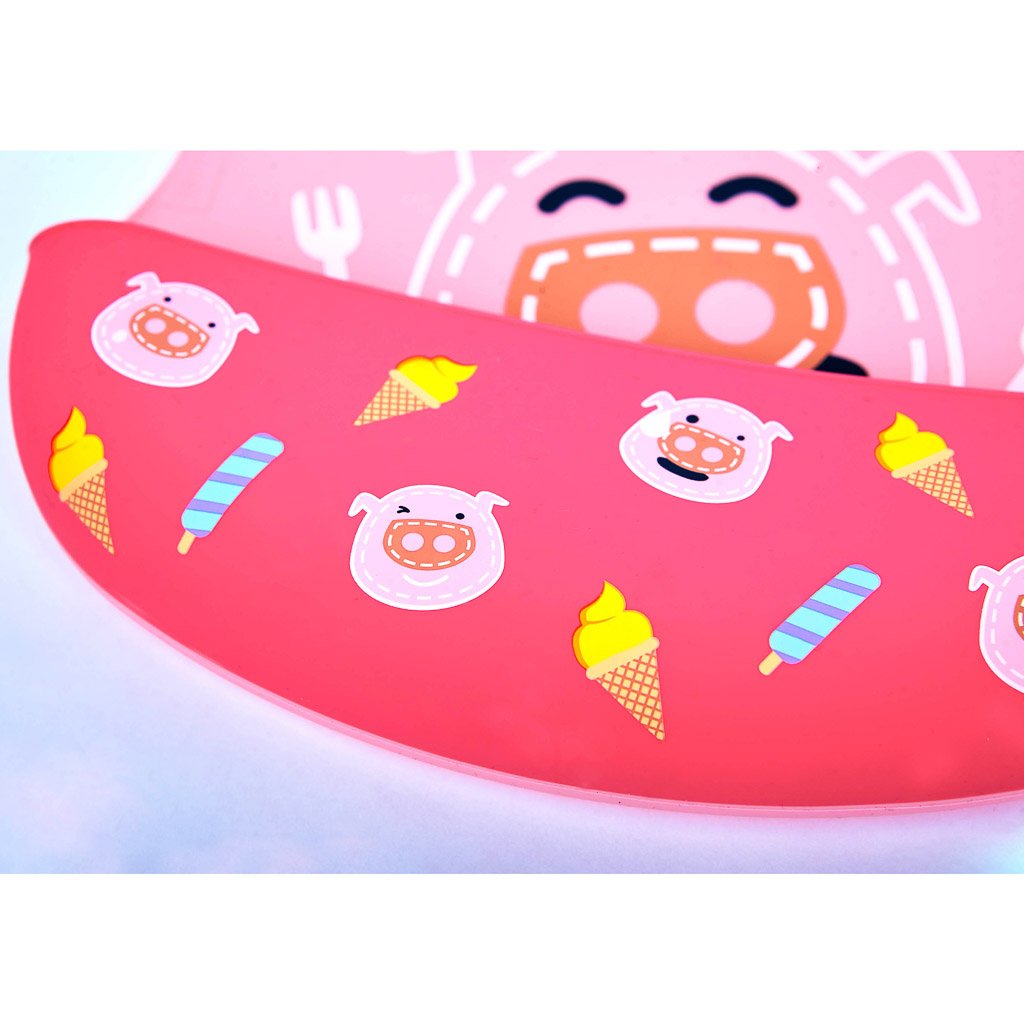 Marcus & Marcus Wide Coverage Silicone Bib