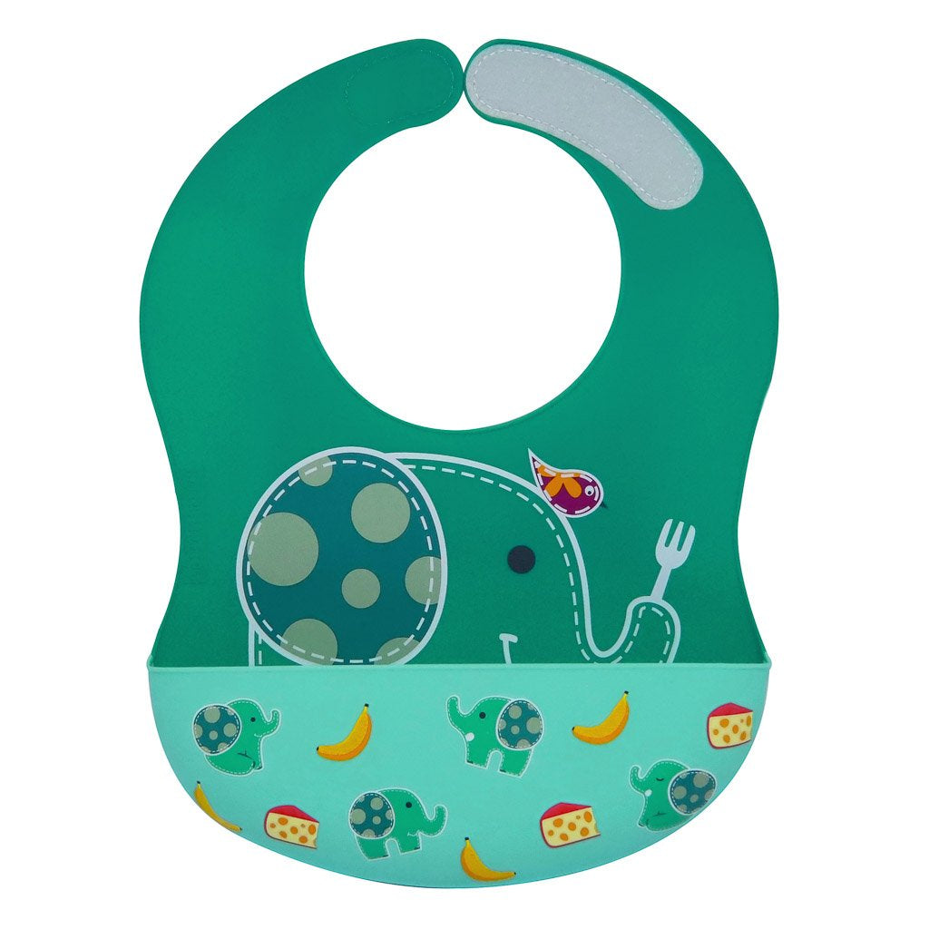 Marcus & Marcus Wide Coverage Silicone Bib